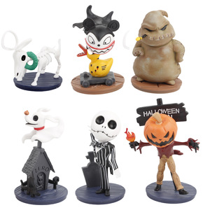 Ensemble de figurines de la ville d'Halloween, 6 pièces, décoration d'Halloween, jouets modèles à collectionner - Product Image 1