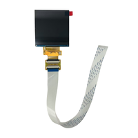Solution LCD pour simulateur de vol, module LCD TFT 3,4 pouces 480*480, écran LCD carré