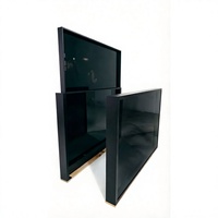 Barrière de sécurité en verre rétractable en alliage d'aluminium, hauteur réglable, pour balcon, toit, jardin