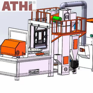 Machine de sablage entièrement automatique à pression pour l'élimination des poussières cycloniques - Product Image 6