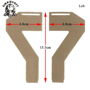 Pochette tactique MOLLE haute pression avec sangle auto-agrippante gauche pour ceinture et holster, en nylon - Product Image 3