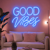 Enseigne néon LED personnalisée avec design gratuit, décoration murale lumineuse en acrylique pour chambre à coucher, esthétique, fête, décoration de maison et de pièce.