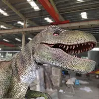 Pretpark Levensechte Animatronic Dinosaurus Dinosaurus Kostuum Model Voor Verkoop
