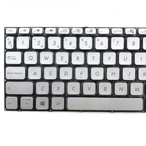 Nouveau <span class=keywords><strong>clavier</strong></span> d'ordinateur <span class=keywords><strong>portable</strong></span> en espagnol latin pour <span class=keywords><strong>Asus</strong></span> VivoBook 14 2019 X409 X412 X409f X409FL X409JA X409U M409D <span class=keywords><strong>PC</strong></span> Claviers argentés SP LA - Product Image 4