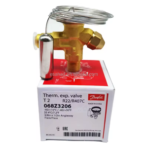 Vanne thermostatique d'expansion R22/R407C T2 068Z3206 Flare AC Anti-fuite Composant de refroidissement haute performance - Product Image 2