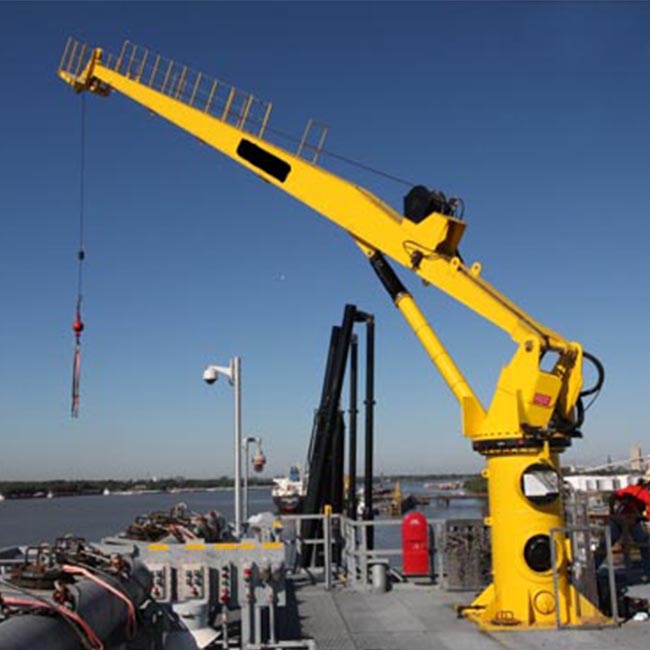 Assurance qualité 40T Barge Flottant Bateau Grue pour port