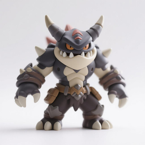 Personaggio personalizzato Personaggio 3D in resina PVC figure stile cartone animato modello di azione ornamento decorativo - Product Image 1