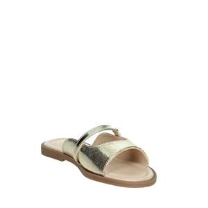 Sandalias Planas para Mujer Liu-Jo Amira 933, Doradas Metálicas, de Cuero, Estilo Slip-On - Product Image 5
