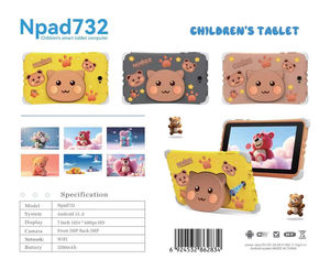แท็บเล็ตเด็ก Npad 732 หน้าจอ IPS 7 นิ้ว Quad Core Android 15 กล้องคู่ 4GB พร้อมระบบควบคุมโดยผู้ปกครอง เพื่อการศึกษา สินค้ามาใหม่ - Product Image 5