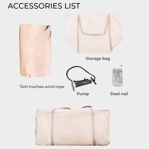 <strong>2025</strong> New Large Door Design, Transparent View, Fully Automatic, No Need to <strong>Build</strong> <strong>Inflatable</strong> <strong>Tent</strong> - Product Image 5
