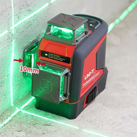 LM573LD-II LM575LD LM585LD UNI-T Laser vert 2 lignes 4D 360° avec étui rigide, fixation murale, certifié CE, haute précision, vertical A403