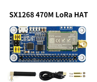 Carte d'extension LoRa pour Raspberry Pi, module sans fil SX1268/1262, fréquence 433/470/868/915 MHz