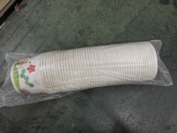 Máquina automática de envasado de vasos de papel desechables, tipo de bolsa de otoño para embalaje de tazas de café, caja de película PE, embalaje, sellado de alimentos