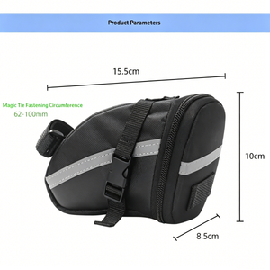 <span class=keywords><strong>MTB</strong></span> Satteltasche, Hartschalen Wasserdichte Nylon Fahrrad-Hecktasche, Multifunktionale Fahrrad-Untersitztasche - Product Image 6