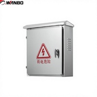 Caja Eléctrica para Exteriores Wanbo-197, Cubierta Impermeable IP65, Cierre de Seguridad, Tamaño Personalizado OEM