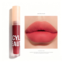 Gloss à lèvres mat longue tenue haute pigmentation, effet velours aérien, waterproof, best-seller, vente en gros de maquillage