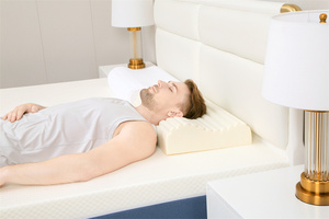Almohada Cervical Ortopédica Tejida Muy Suave con Espuma Viscoelástica Max-Jelly Touch para Aliviar el Dolor de Cuello - Product Image 5
