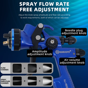 Bon prix <span class=keywords><strong>pistolet</strong></span> à <span class=keywords><strong>peinture</strong></span> automobile <span class=keywords><strong>pistolet</strong></span> à <span class=keywords><strong>peinture</strong></span> 1.3mm <span class=keywords><strong>pistolet</strong></span> à <span class=keywords><strong>peinture</strong></span> automatique pour la <span class=keywords><strong>peinture</strong></span> de voiture professionnelle - Product Image 5