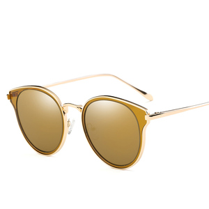 <b>Light</b> <b>Shade</b> Sunglasses New Fashionable Italy Design Luxury Round Uv400 Polarized Sunglasses Womens - Product Image 3