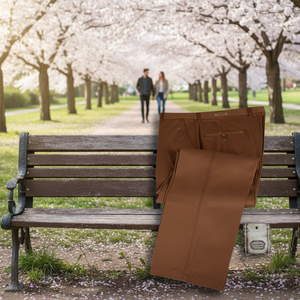 Pantalones Chinos de poliéster/algodón para hombre, tela de lona blanca para adultos - Product Image 3