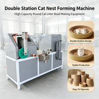 Máquina Eléctrica Servo de Ahorro Energético para Cartón Corrugado, Equipo de Producción de Nidos para Gatos de Alta Precisión, 110V, 50 Piezas/Min