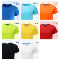 T-shirt uni pour hommes T-shirt en polyester à séchage rapide T-shirt imprimé par transfert de chaleur par sublimation personnalisée T-shirt graphique doux pour hommes