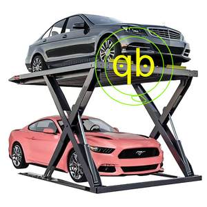 2.7t thủy lực đôi sàn cắt kéo xe nâng cho nhà để xe cơ khí hai cấp xe lưu trữ nền tảng thiết bị Trung Quốc thang máy - Product Image 3