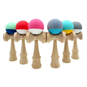 <span class=keywords><strong>Jouet</strong></span> Kendama en bois d'érable de couleur arc-en-ciel bon marché pour la vente en gros - Product Image 6