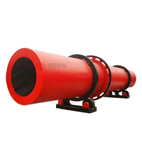 Séchoir rotatif à tambour unique à faible consommation de carburant 10-50t/h – Équipement de séchage industriel pour copeaux de bois, sciure et coques de riz