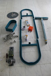 Nastro Trasportatore Elettrico da 252 Pezzi di Colore Bianco o Blu per Abiti e Indumenti per Fabbrica, <span class=keywords><strong>Lavanderia</strong></span> o Negozio - Product Image 6