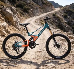 Bicicleta de Montaña de Suspensión Completa para Niños de 20 Pulgadas, Cuadro de Aleación de Magnesio, Frenos de Disco Dobles, <span class=keywords><strong>Shimano</strong></span> 7 Velocidades, para Niños, Niñas y Adolescentes - Product Image 5