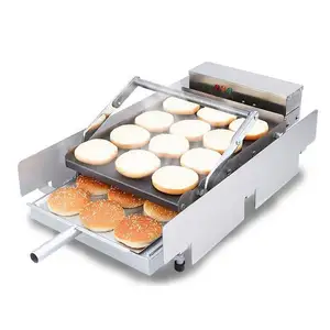 Fábrica feita automática elétrica hambúrguer rissóis máquina/indu hambúrguer máquina frango