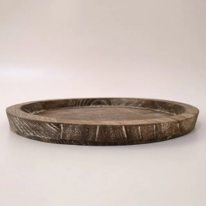 <span class=keywords><strong>Vassoio</strong></span> in legno <span class=keywords><strong>portacandele</strong></span> piccolo piatto decorativo in legno pilastro <span class=keywords><strong>portacandele</strong></span> per fattoria casa controsoffitto bagno caffè - Product Image 4