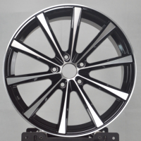 Nouvelles jantes en alliage forgé T6-6061, 14 kg, rigidité maximale, performance sur circuit, multi PCD, course, voiture de tourisme, finition noire, personnalisées 17-22