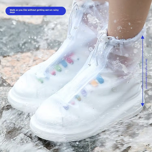 Sur-chaussures Imperméables Épaissies Antidérapantes Résistantes à l'Usure pour Jours de Pluie, pour Enfants, Hommes et Femmes - Product Image 2