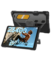 Tableta Robusta Unihertz Tank Pad E con Proyección y 5G |   Tablet PC Industrial Android 15 con Batería Grande de 23400mAh, 32GB+512GB, Fabricante Chino