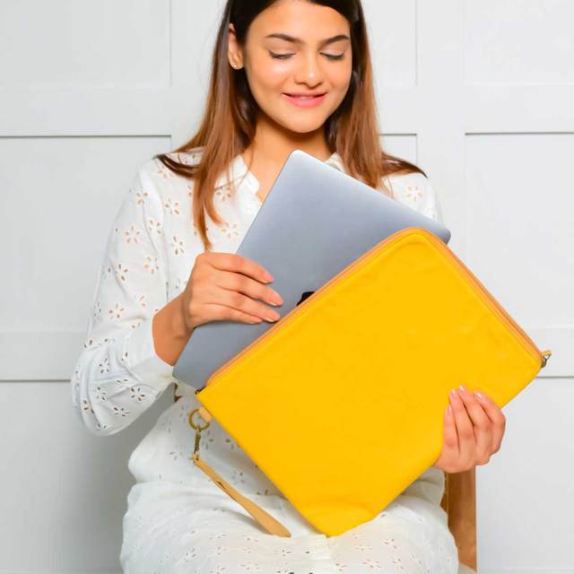 Minimalist Eco-Friendly Cotton Canvas Laptop Sleeve Handle for MacBook Pro/Air M1/M2/M3 iPad Pro Excellent Quality Custom Logo