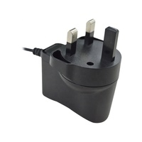 Adaptador de Corriente CA/CC de 12W 12V 1A con Enchufe Vertical para Pared, Protección para Cámaras CCTV, Hogar Inteligente, Tiras LED, Certificación CE RoHS OEM, Enchufes US/EU/UK/AU
