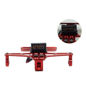 Soporte Universal <span class=keywords><strong>de</strong></span> Aluminio CNC para Matrícula <span class=keywords><strong>de</strong></span> Motocicleta con Luz LED, Eliminador <span class=keywords><strong>de</strong></span> Guardabarros Trasero Ajustable - Product Image 6