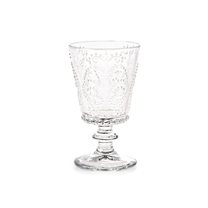 Verres à vin transparents découpés à la main vintage 25 cl, lot de quatre - Product Image 1