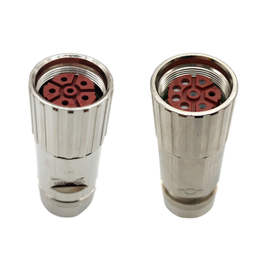 Conector Intercontec M23, Conector Impermeable S120, Cable de Alimentación para Servomotor, Conector de 6/8 Núcleos, Terminal 0LU00 - Product Image 1