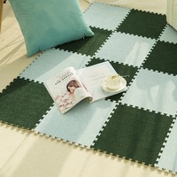 Tapis moelleux en EVA, fabriqué à la machine, pliable, tapis d'escalade, tapis shaggy, tapis de sol en mousse puzzle