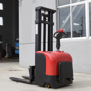 2T 3.5M Điện Xếp Chồng Xe Tải Thép Mới Pallet Stacker Với Có Thể Điều Chỉnh Nâng Dforks Đi Bộ Đứng Trên Loại Cho Khách Sạn - Product Image 5