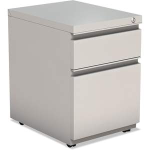 Archivador metálico Alera gris claro con 2 cajones, 14 7/8 pulgadas de ancho x 19 1/8 pulgadas de profundidad, con extracción completa - Product Image 2