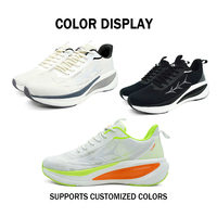 Nouvelles chaussures de course légères avec amorti rebondissant et maille respirante pour une utilisation en extérieur printemps-automne, baskets tendance dégradées