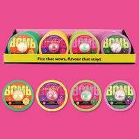 Bolas de Cóctel Artesanales Brillantes, Mezclador de Bebidas, Purpurina Comestible, Bombas para Bebidas, Cóctel de Marca Privada, Set de Regalo de Mocktails