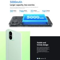 Nuevo Teléfono Inteligente Redmi A1 Original, Octa Core, LTE, 2GB+32GB, Pantalla HD de 6.52 Pulgadas, Versión Global Francesa, Desbloqueado, Doble SIM, Android