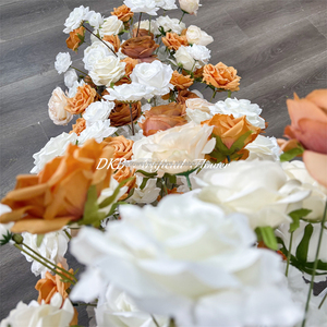 Camino de Mesa de Flores Artificiales al por Mayor, Caminos de Mesa Florales para Bodas, Camino de Mesa de Flores Artificiales para Decoración de Eventos - Product Image 3