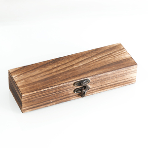 High End Custom Private Label Pen Packaging Box Wooden Box Gift Storage Case Luxury Wood Pen Box