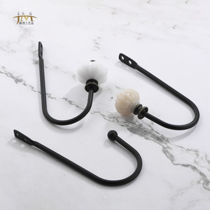 Platinum Link Wall Hooks Zinc Alloy Single Hook New Chinese Style Drawer Use - Product Image 3